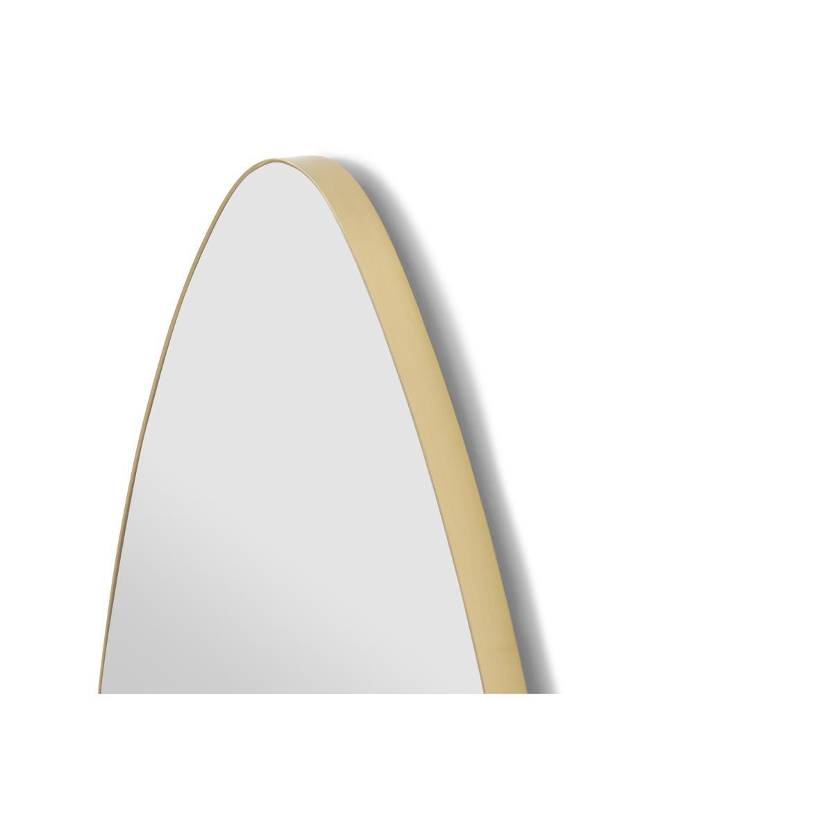 Arles Teardrop Full Length Mirror, 45 x 120 cm, Brushed Brass – image 5