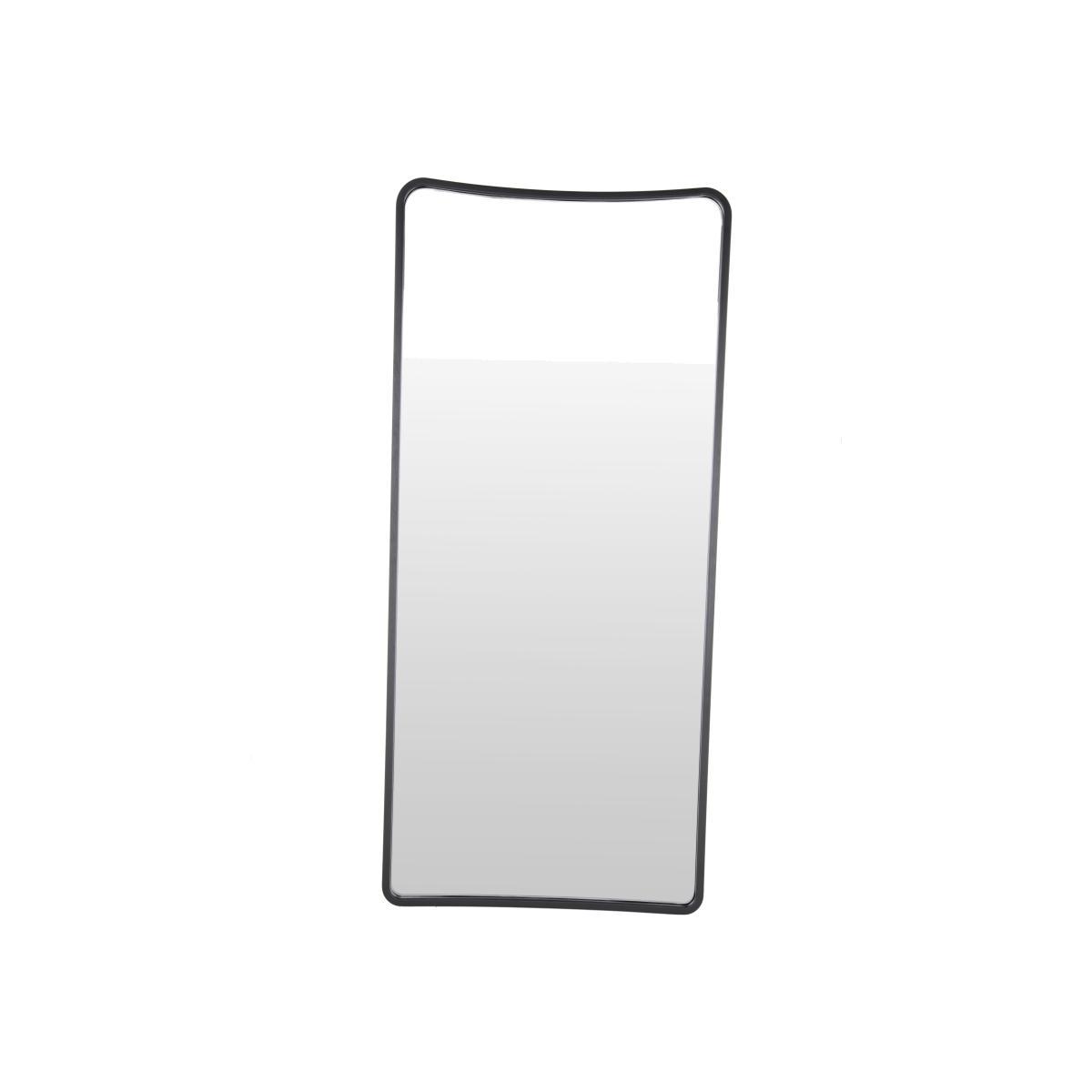 Ellipse Mirror with base - / H 180 cm - Oak / Free-standing by Maison Sarah Lavoine Black – image 1