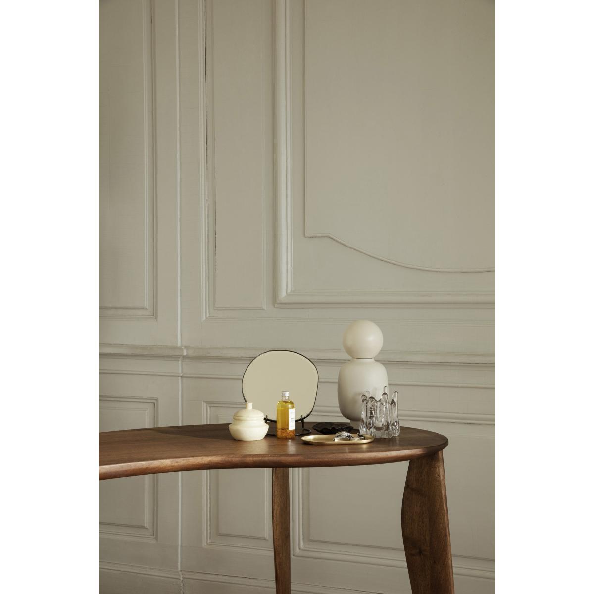 Pond Free standing mirrors - / Ø16 x H 23 cm by Ferm Living Grey/Silver/Metal – image 4