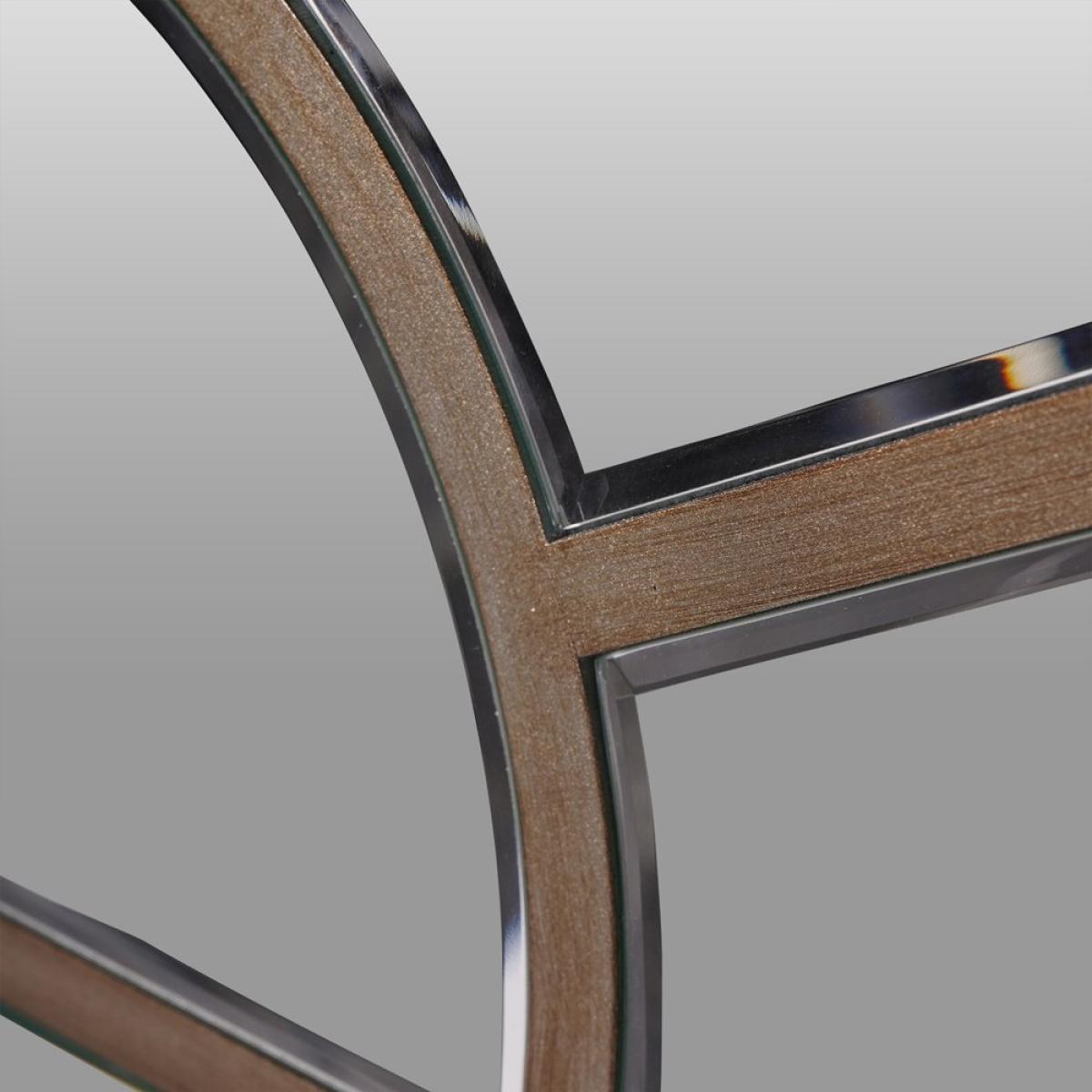 Libra Interiors Gold Blakely Arch Mirror – image 4