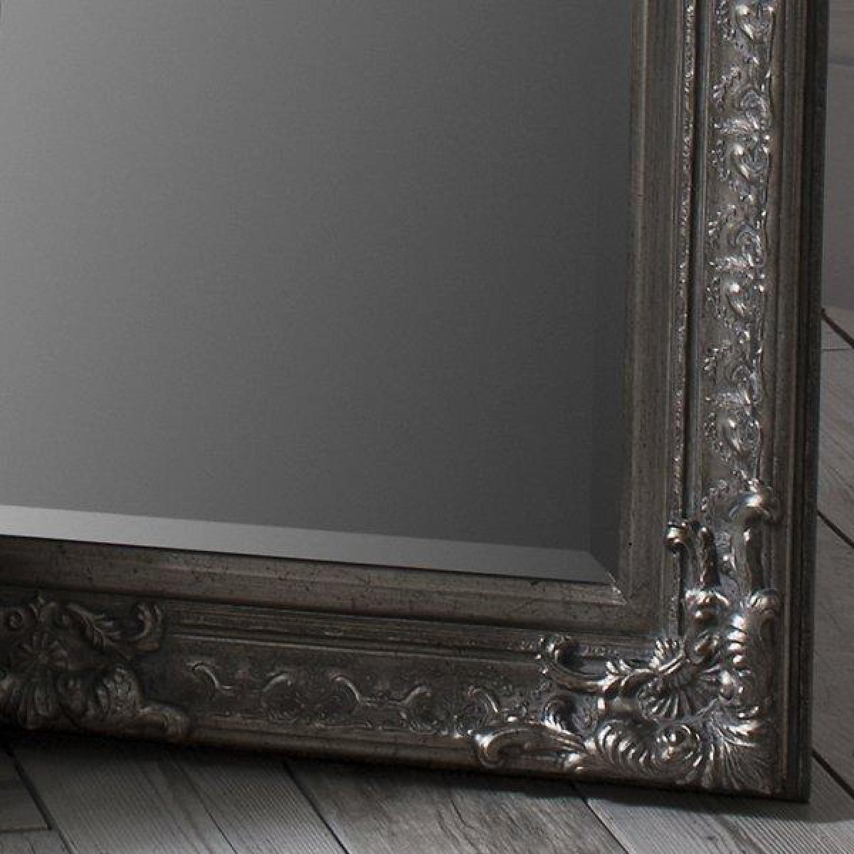 Gallery Direct Pembridge Mirror / Antique Silver – image 2