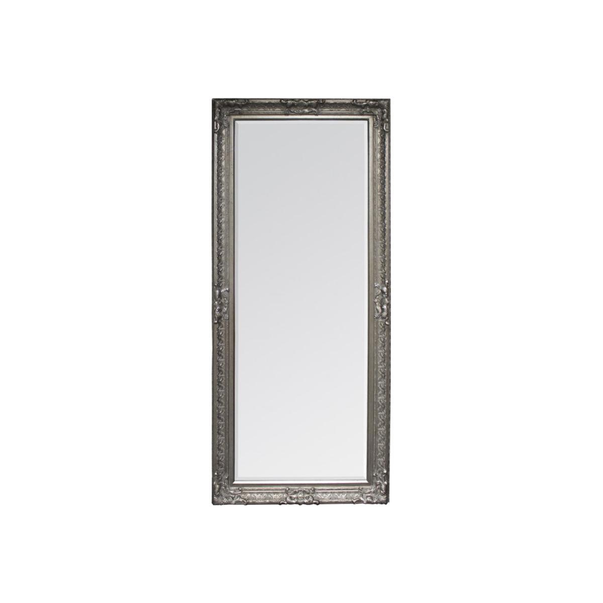 Gallery Direct Pembridge Mirror / Antique Silver – image 1