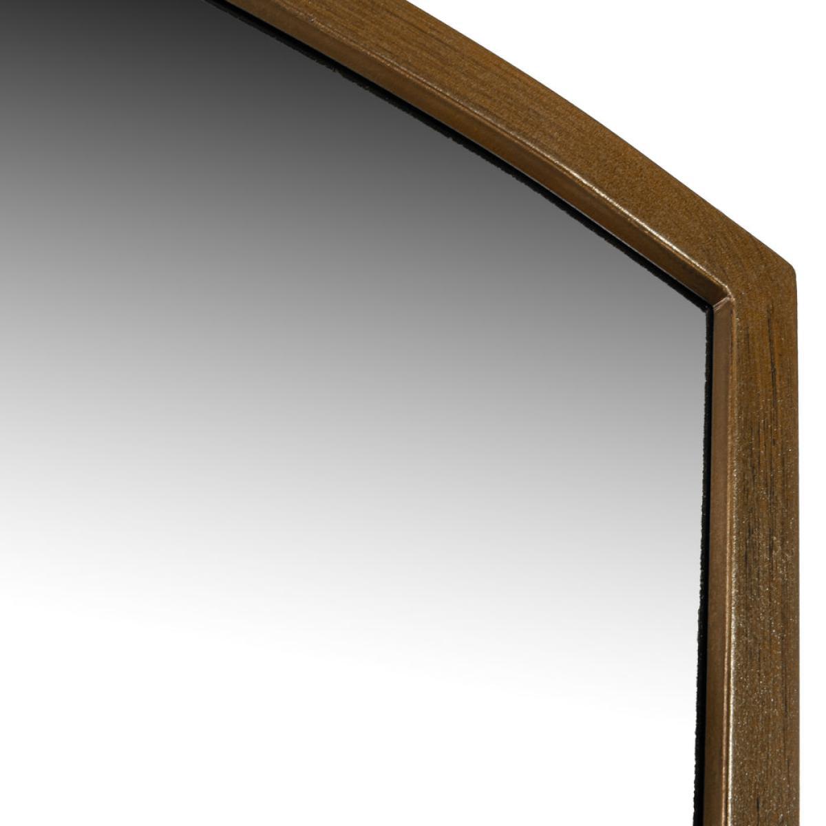 Gallery Direct Antique Gold Full Length Higgins Arch Mirror – image 3