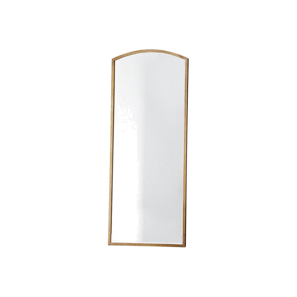 Gallery Direct Antique Gold Full Length Higgins Arch Mirror – image 1