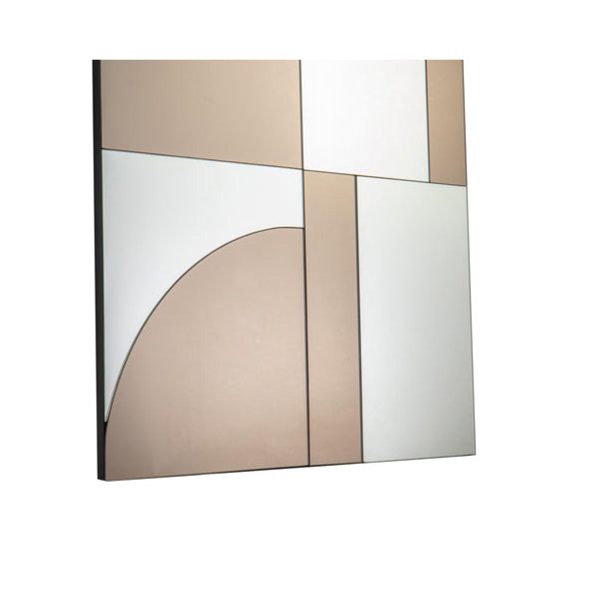 Liang & Eimil Cubist Grey & Bronze Rectangular Mirror – image 3