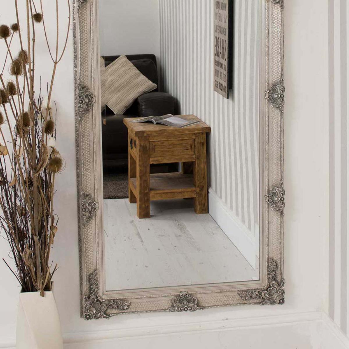 Olivia's Dayna Ornate Full Length Mirror in Silver - 164 x 78cm – image 11