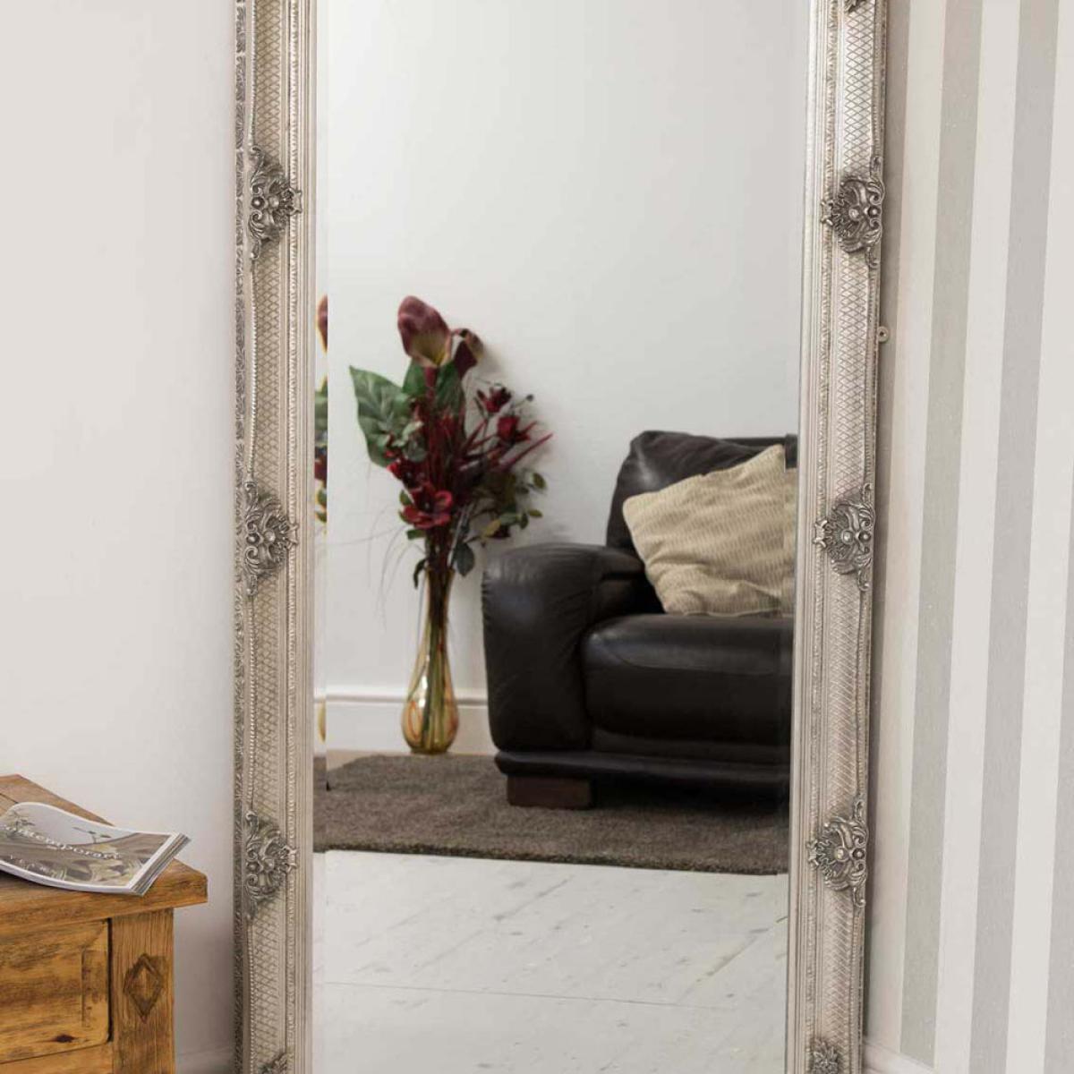 Olivia's Dayna Ornate Full Length Mirror in Silver - 164 x 78cm – image 10