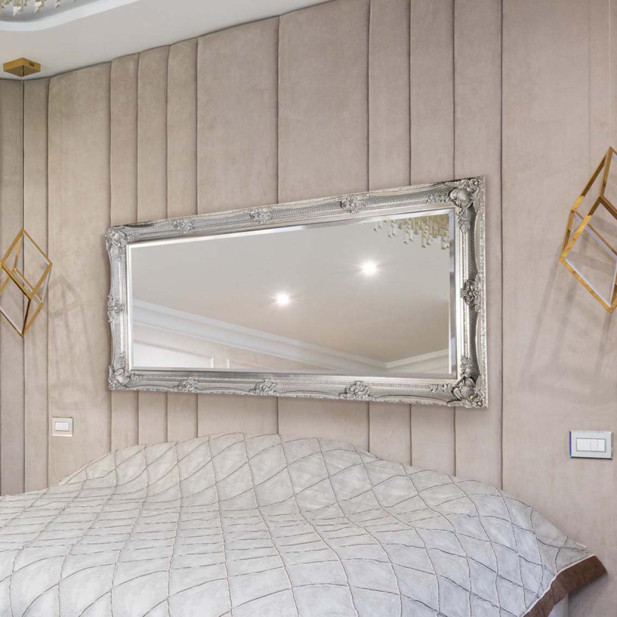 Olivia's Dayna Ornate Full Length Mirror in Silver - 164 x 78cm – image 1