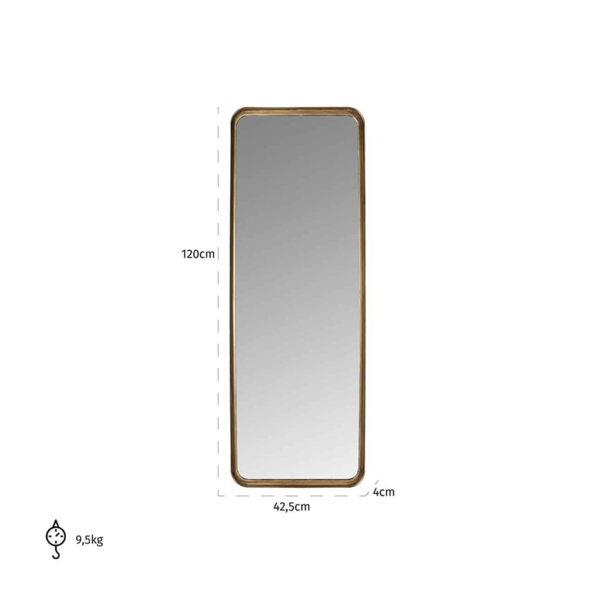 Richmond Carlo Gold Full Length Mirror – image 3