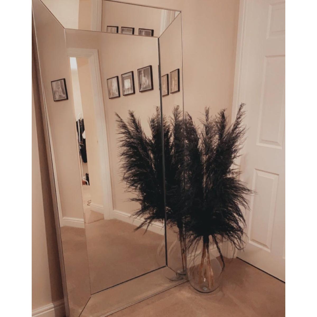 Gallery Direct Vasto Full Length Floor Mirror Silver – image 4