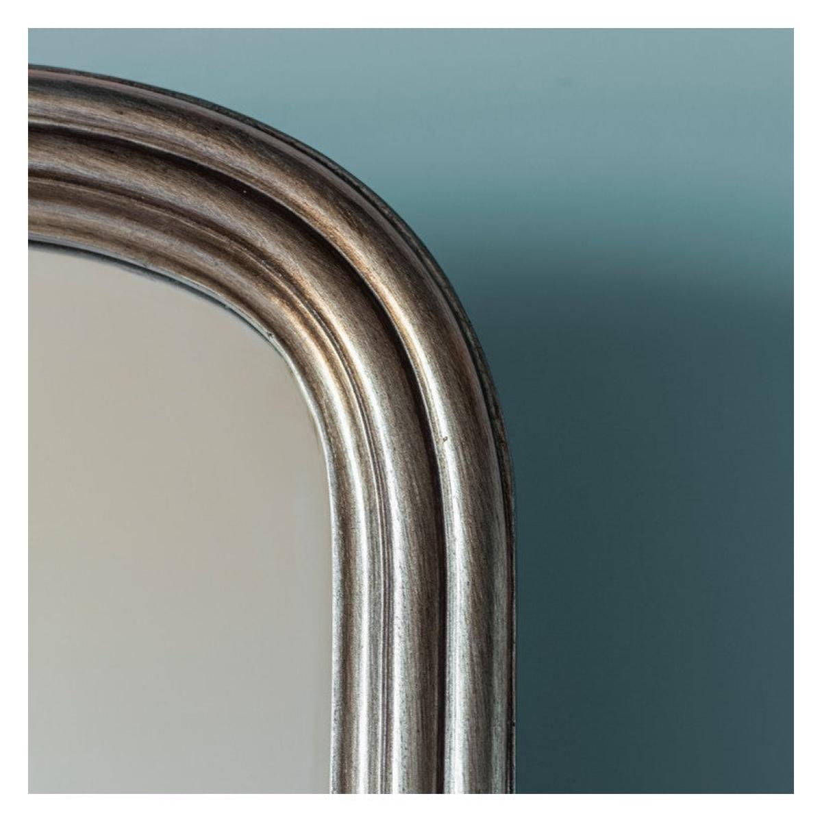 Gallery Direct Beck Cheval Brushed Brass Mirror – image 2