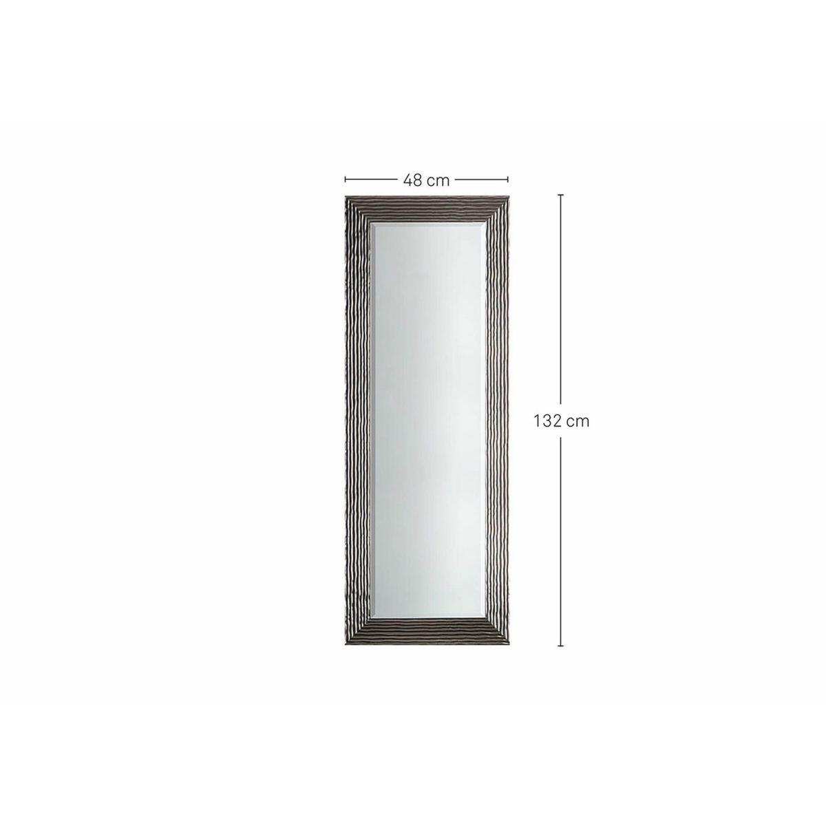 Brian Standing Mirror in Silver – image 5