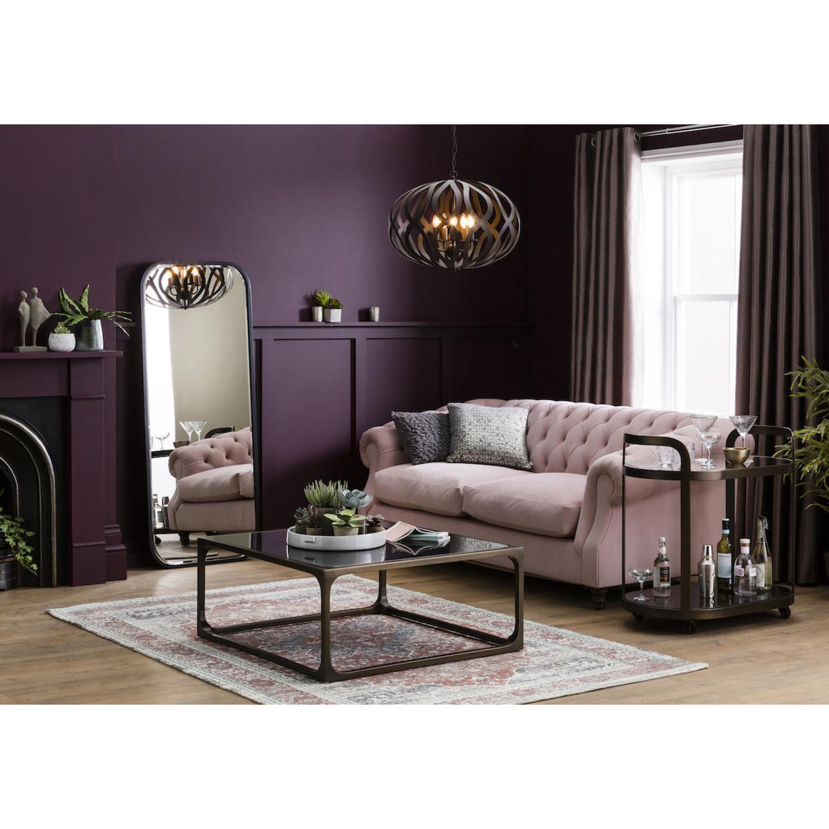 Morden Standing Mirror in Champagne – image 2