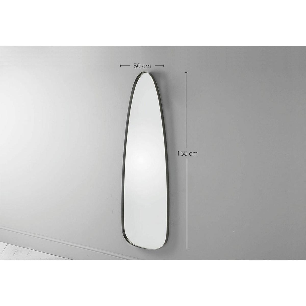 Blair Pewter Full Length Wall Mirror – image 5
