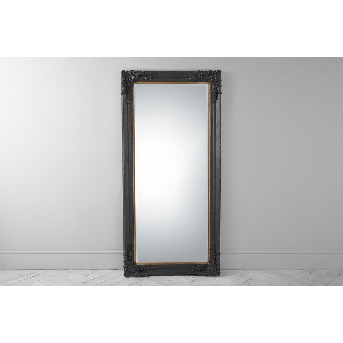 Edward Standing Mirror in Antique Black – image 2