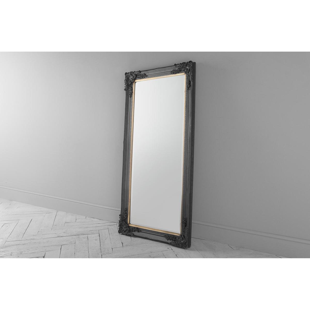 Edward Standing Mirror in Antique Black – image 4