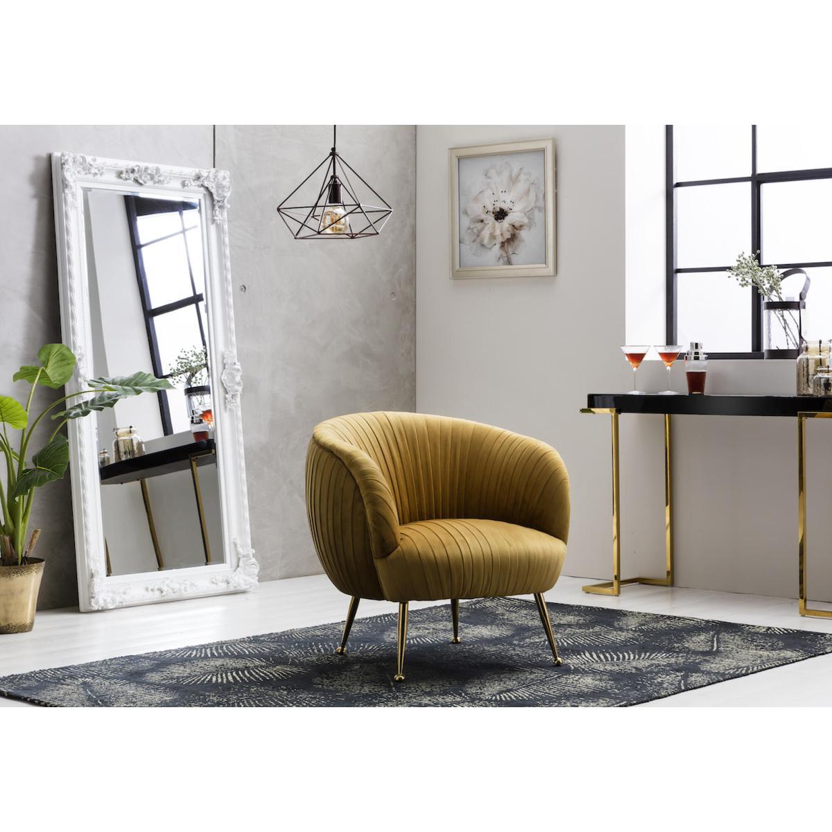 Phillip Standing Mirror in White – image 2