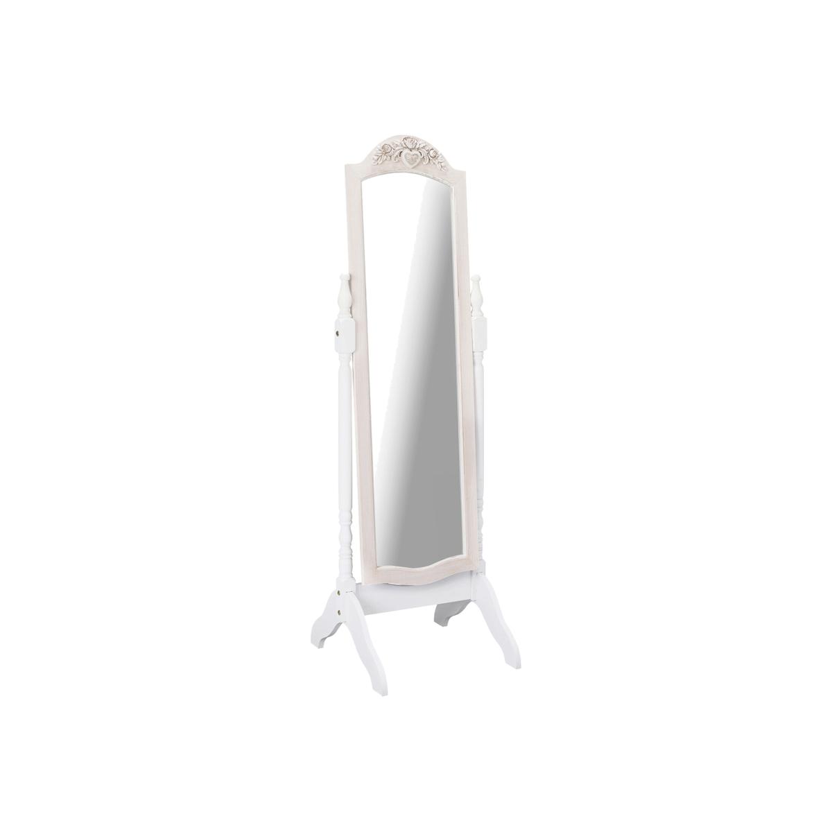 Juliette Cheval Mirror - White
