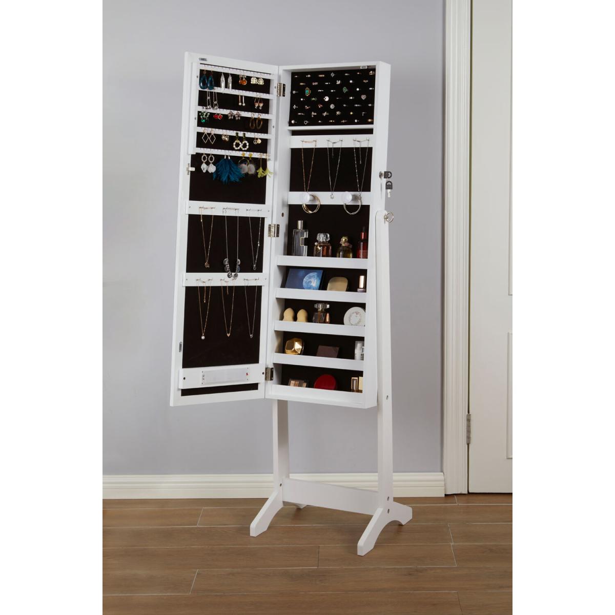 LED Touch Switch Beauty Cabinet Mirror – image 2
