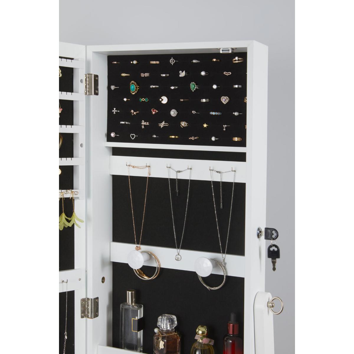 LED Touch Switch Beauty Cabinet Mirror – image 4