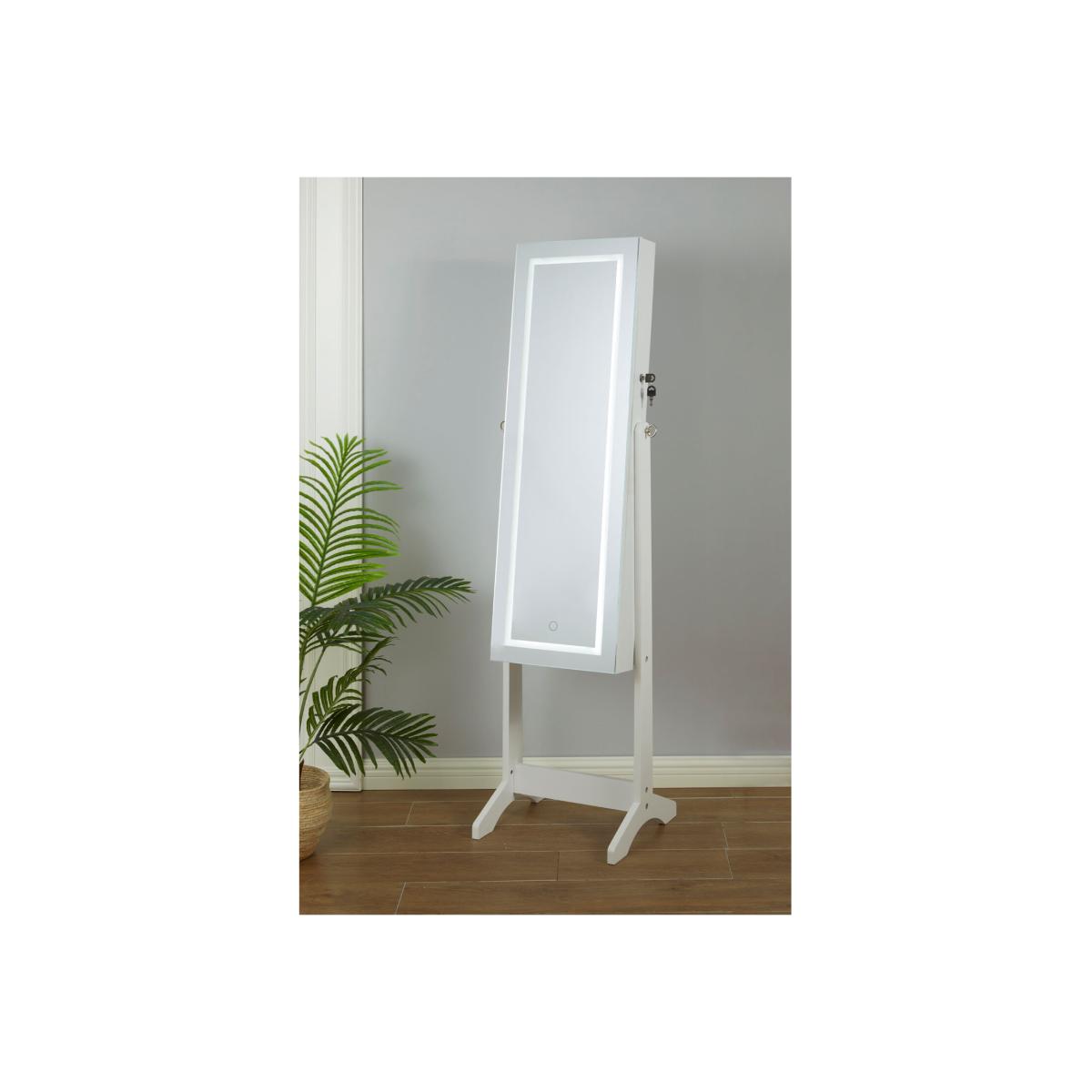 LED Touch Switch Beauty Cabinet Mirror – image 1