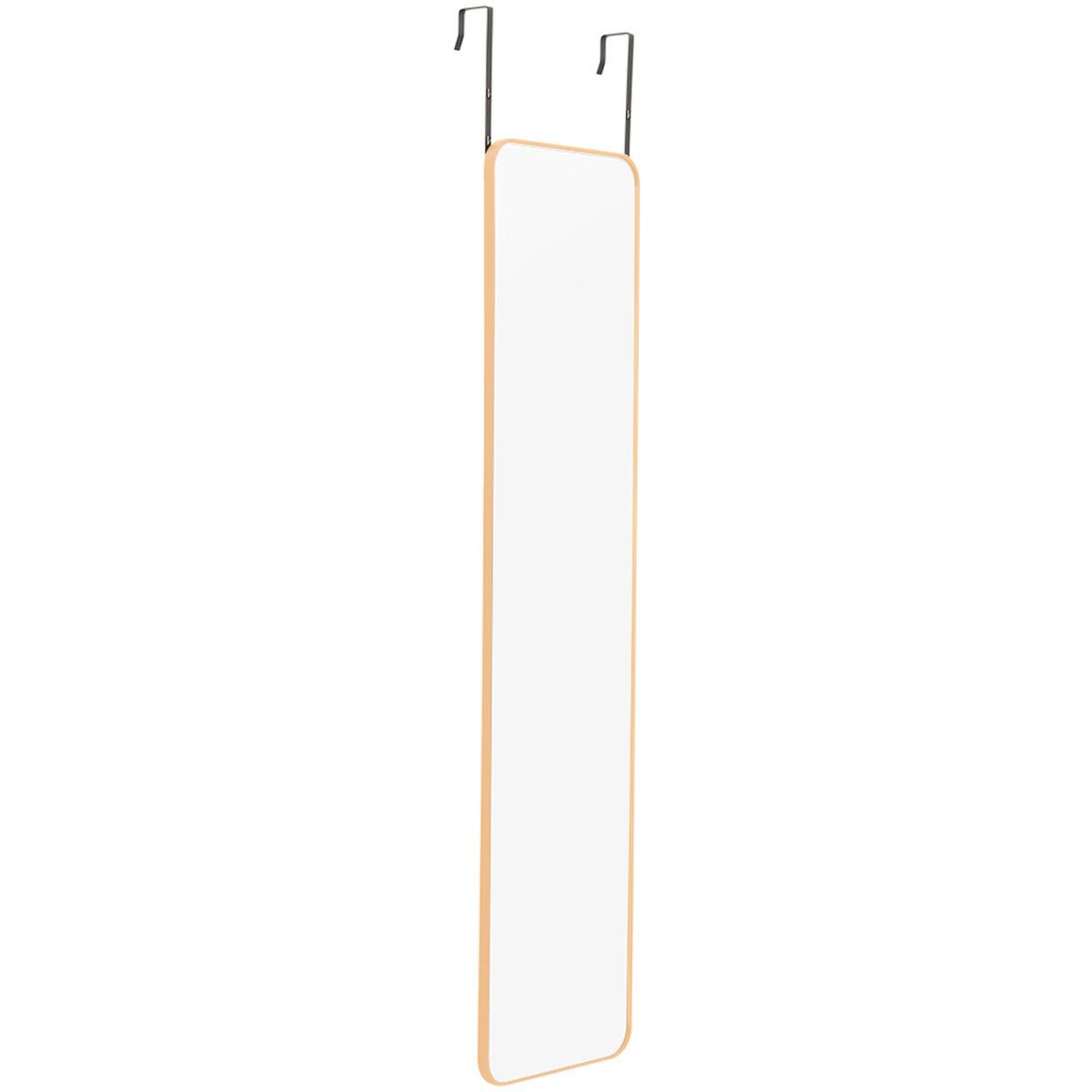 Multifunctional Door Hanging Full-Length Mirror - Champagne Gold – image 3