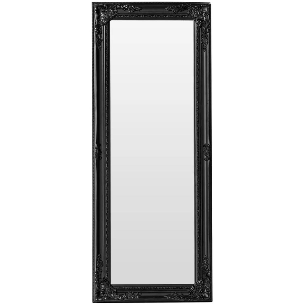 Premier Housewares Chic Vintage Black finish Wall Mirror - Black – image 3