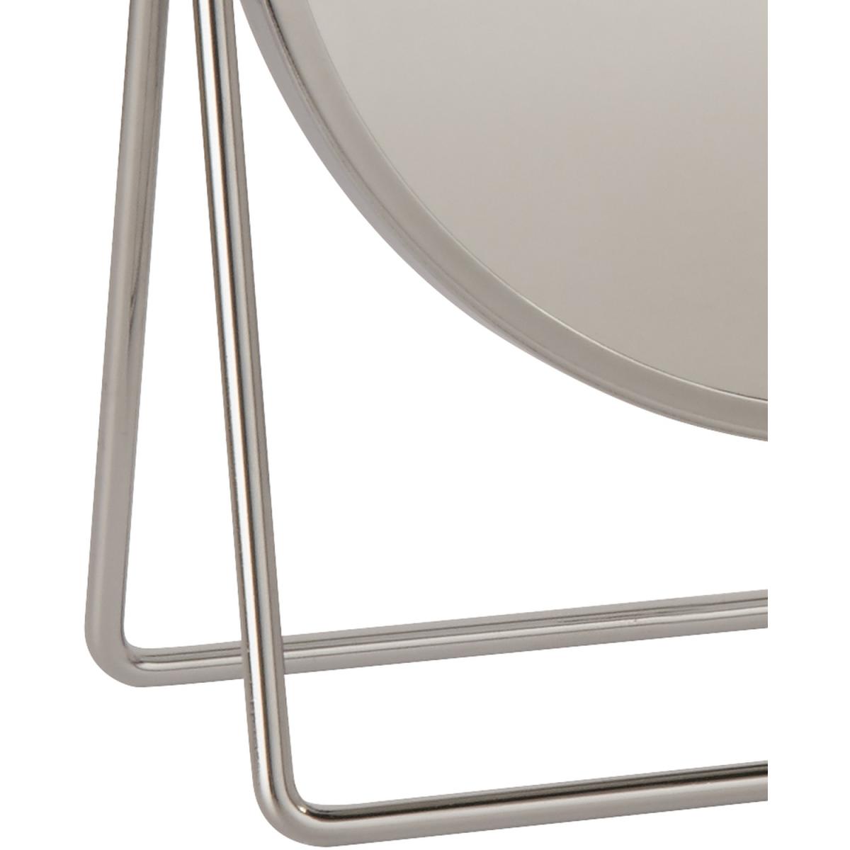 Double-Sided Free-Standing Desktop Mirror Silver - Silver – image 3