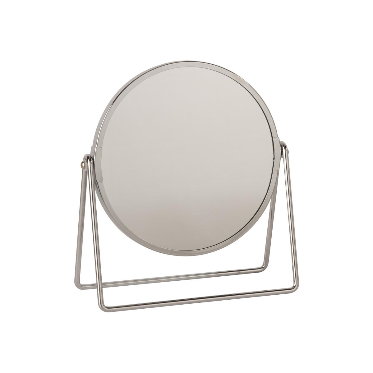 Double-Sided Free-Standing Desktop Mirror Silver - Silver – image 1
