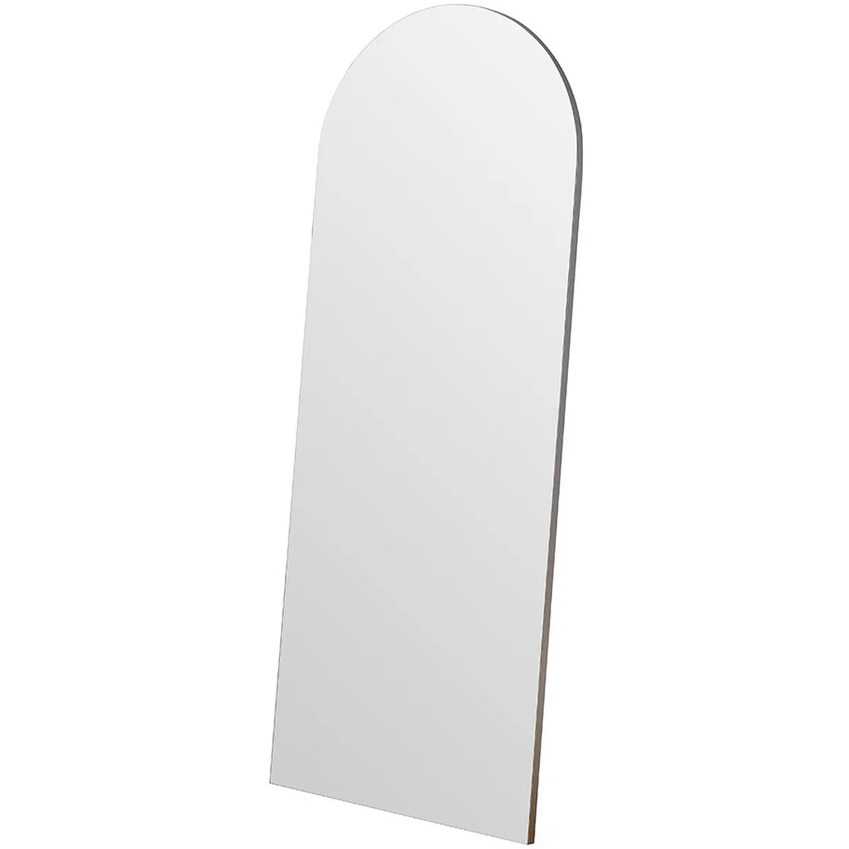 Minimal large Floor Arch Mirror - Silver – image 2