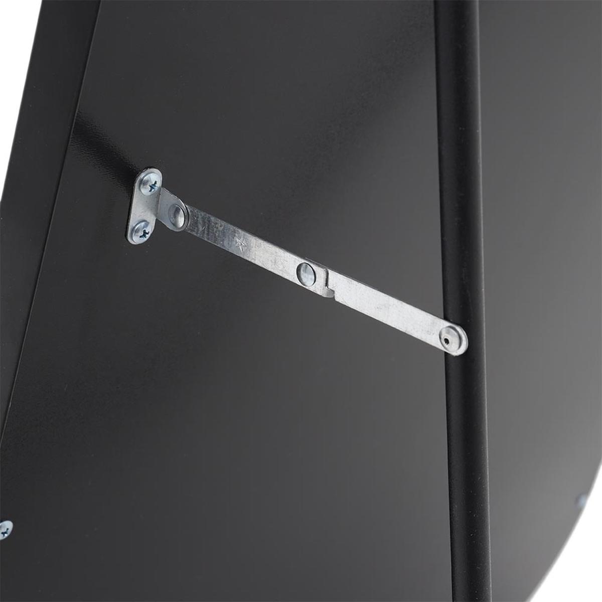 Full Length Dressing Mirror Tilting Free Standing Hallway Hanging Wall Decor - Black – image 5
