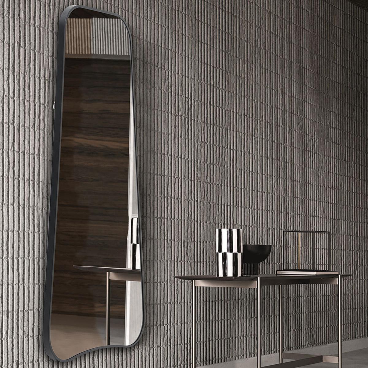 Full Length Dressing Mirror Tilting Free Standing Hallway Hanging Wall Decor - Black – image 1