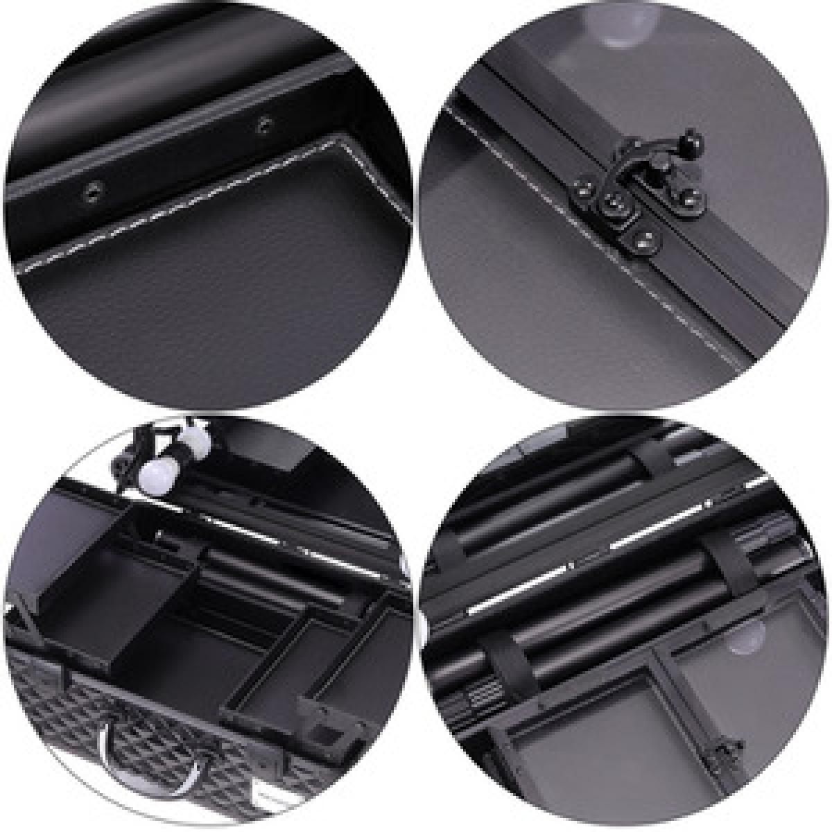 Makeup Case with Mirror Light  - Black – image 9