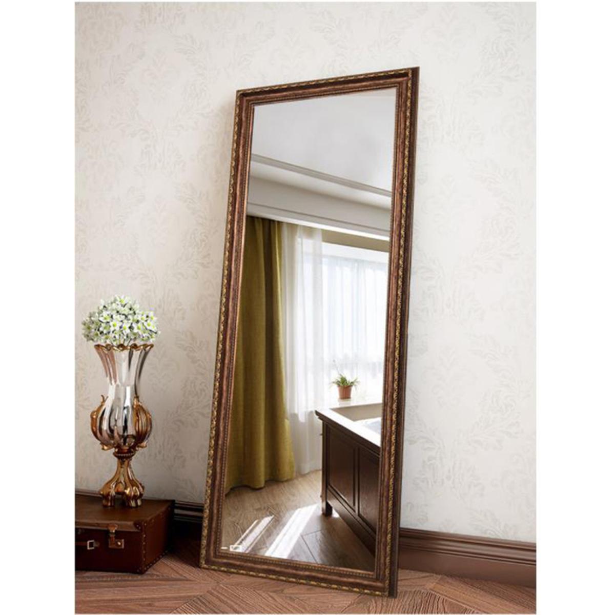 Nordic Full Length  Glass Dressing Mirror Hanging Wall Decor - Polished Gold – image 6