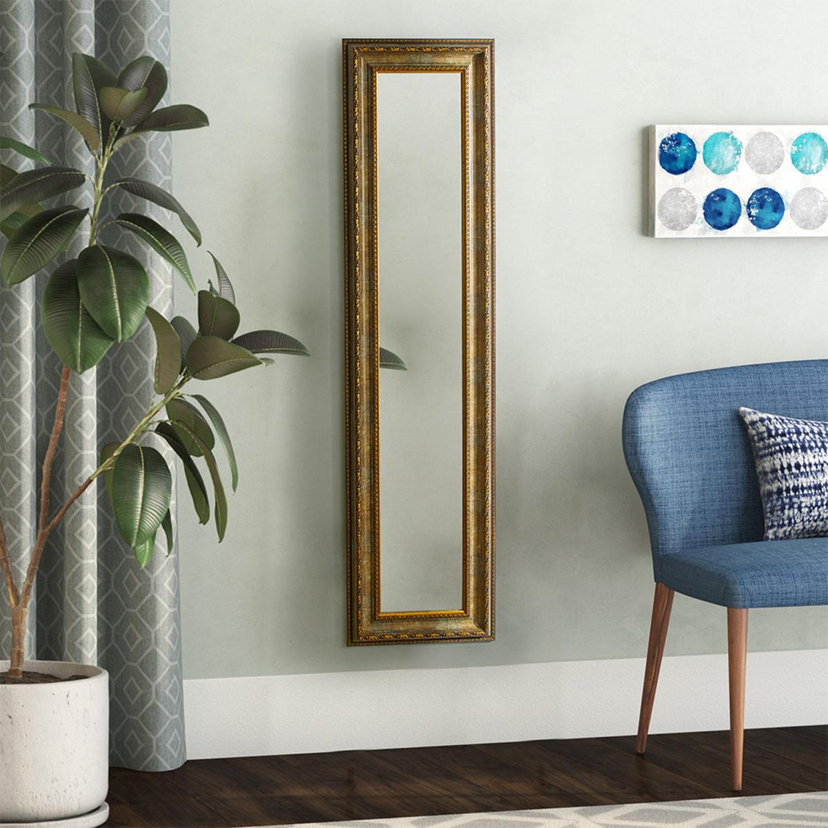 Nordic Full Length  Glass Dressing Mirror Hanging Wall Decor - Polished Gold – image 7