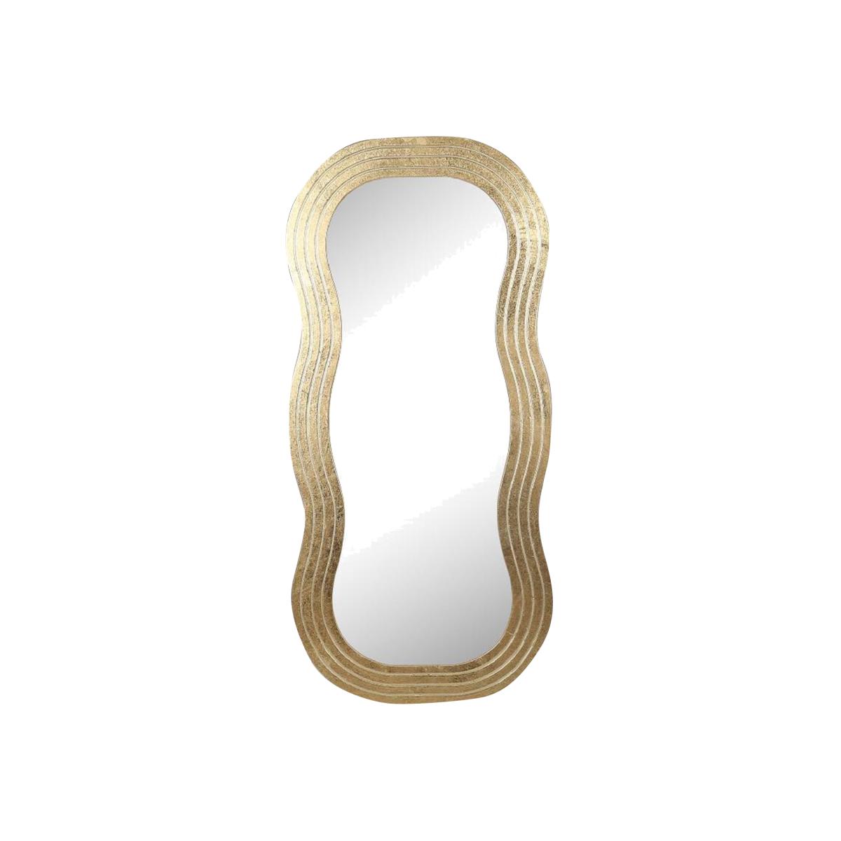 Gia Wavy Mirror - Gold