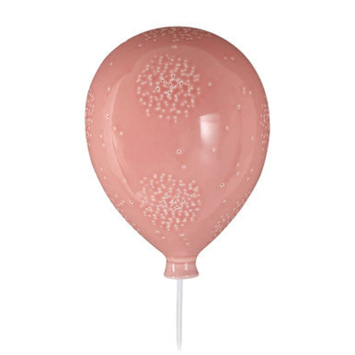 Kids Pink Balloon Ceramic Wall Night Light – image 5