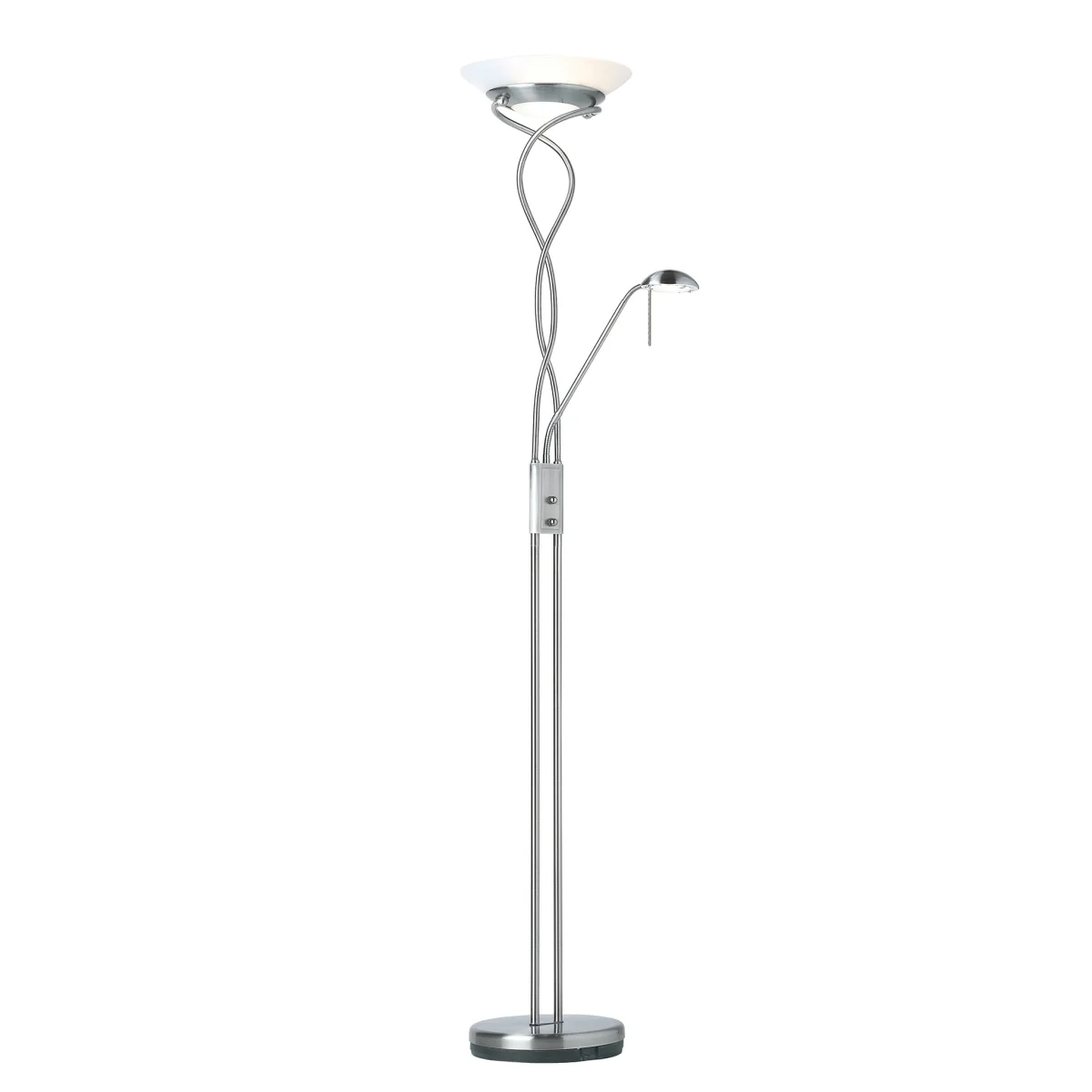 Monaco Mother & Child Floor Lamp Satin Chrome – image 8