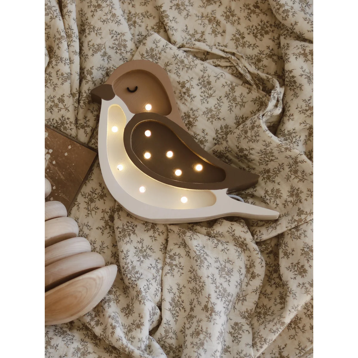 Kids Handmade LED Lamp Bird Mini with Timer Function and Remote Control, Dimmable – image 2