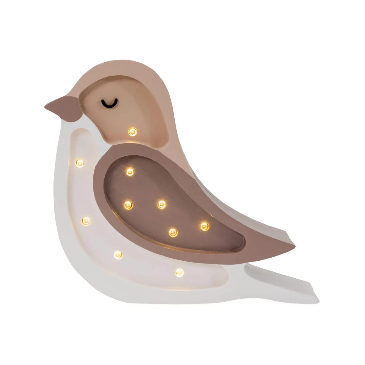 Kids Handmade LED Lamp Bird Mini with Timer Function and Remote Control, Dimmable – image 1