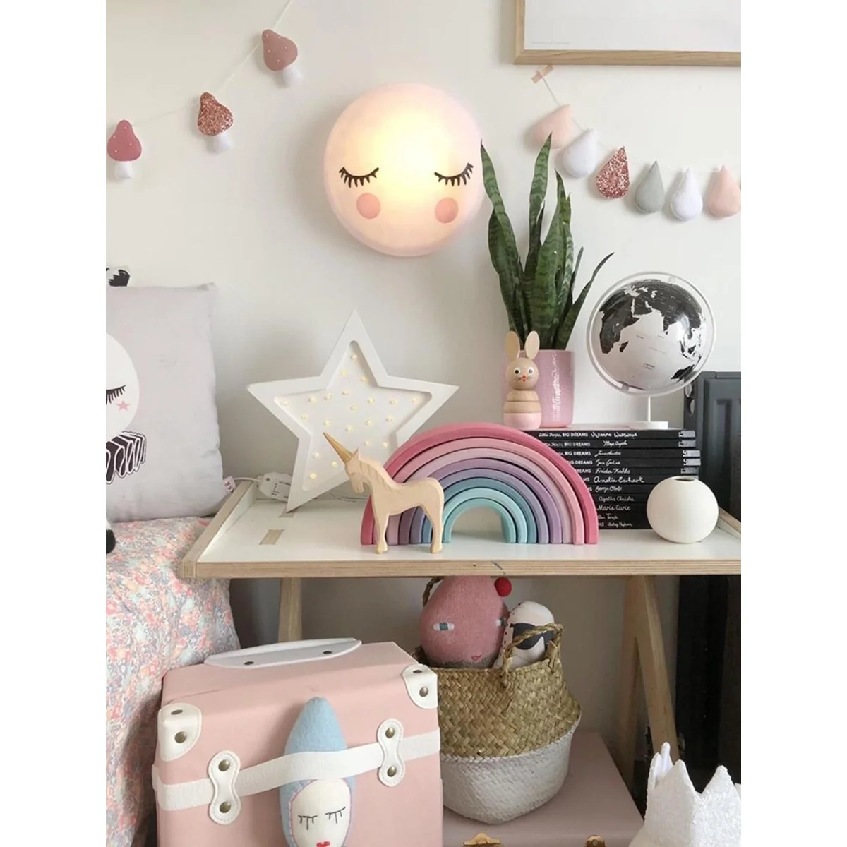 Kids Handmade LED Lamp Star with Timer Function and Remote Control, Dimmable – image 3