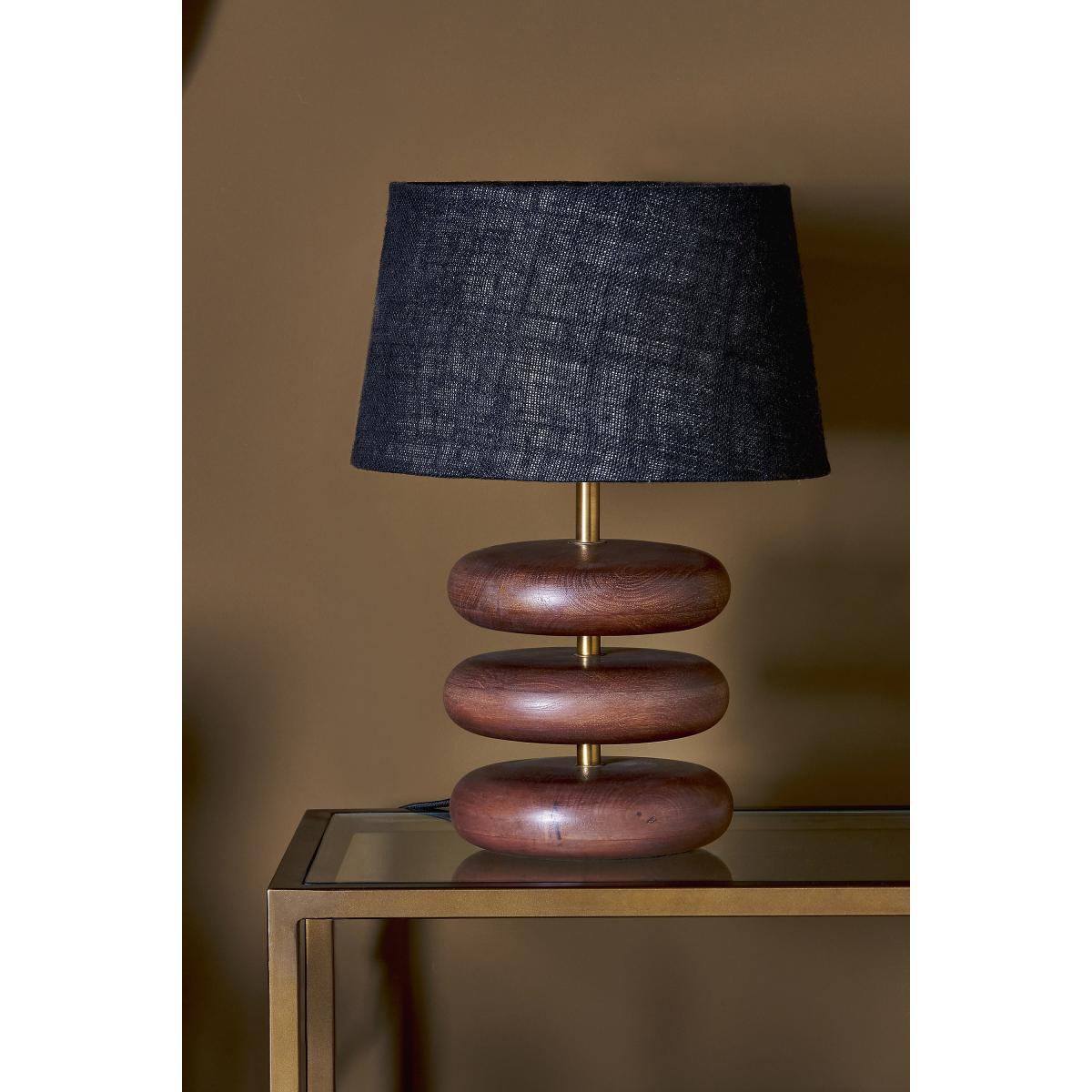 nkuku Kankad Mango Wood Table Lamp – image 2
