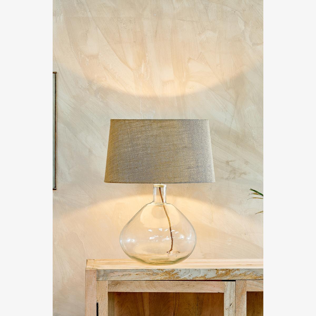 nkuku Baba Recycled Glass Lamp