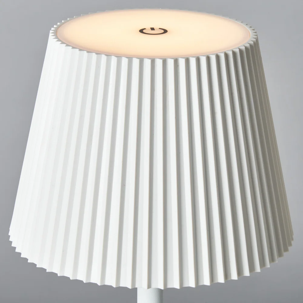 Esther Rechargeable Table Lamp, White – image 5