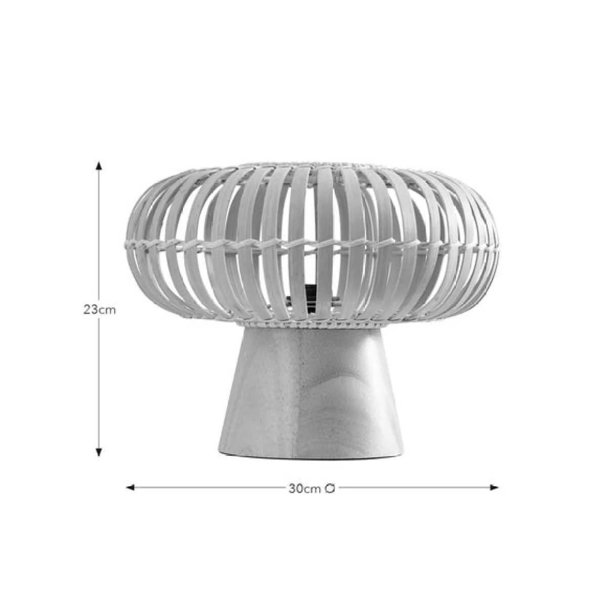 Abrielle Bamboo Table Lamp – image 5