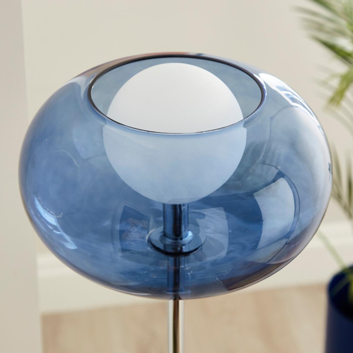 Elements Bennett Floor Lamp Silver – image 1