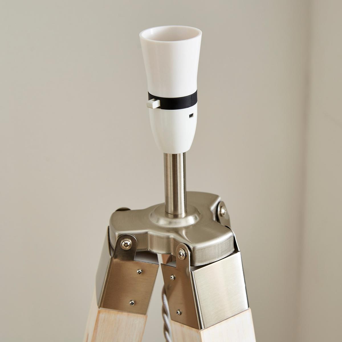 Return - Trio Tripod Floor Lamp, Light Wood – image 5
