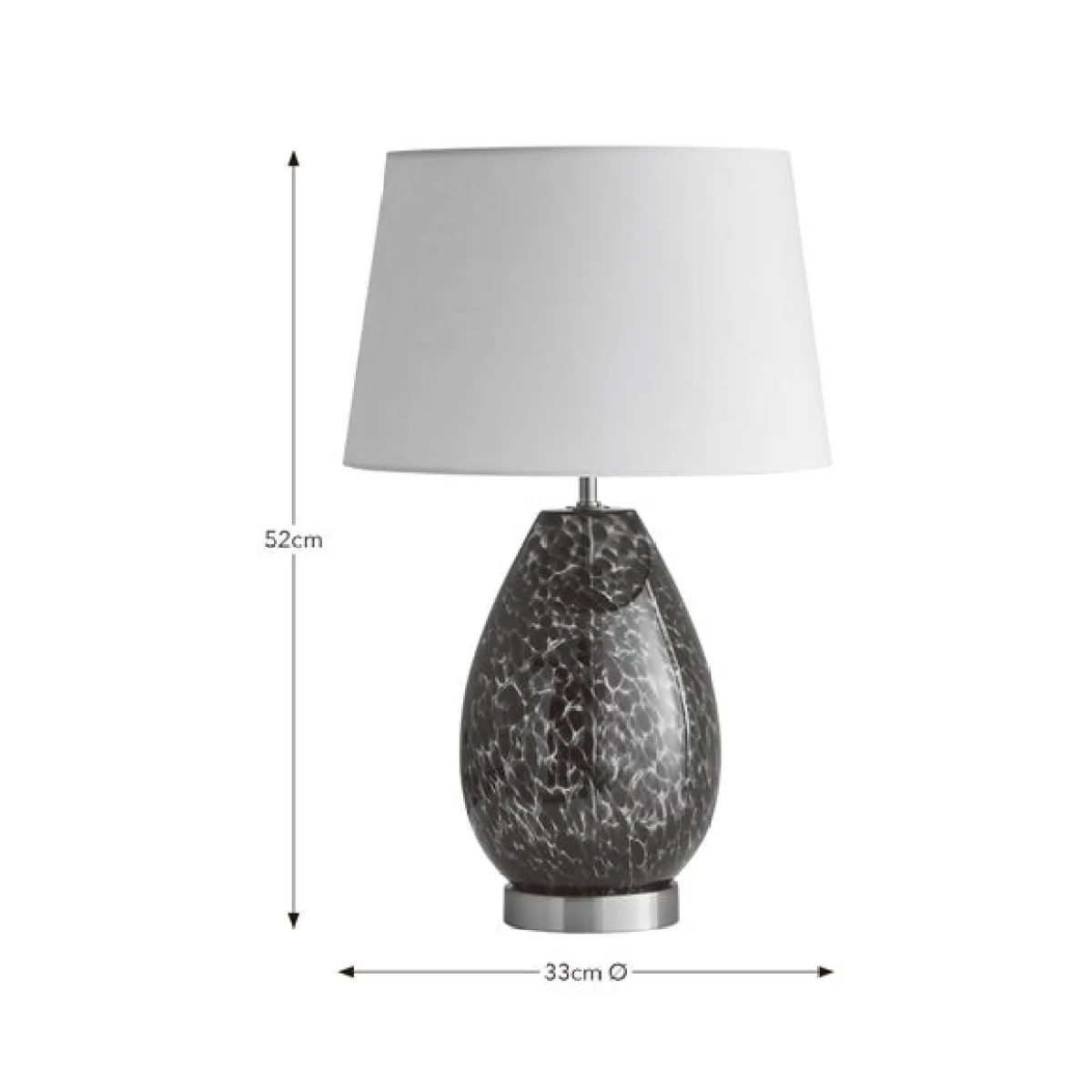 Kira Tortoiseshell Table Lamp – image 6