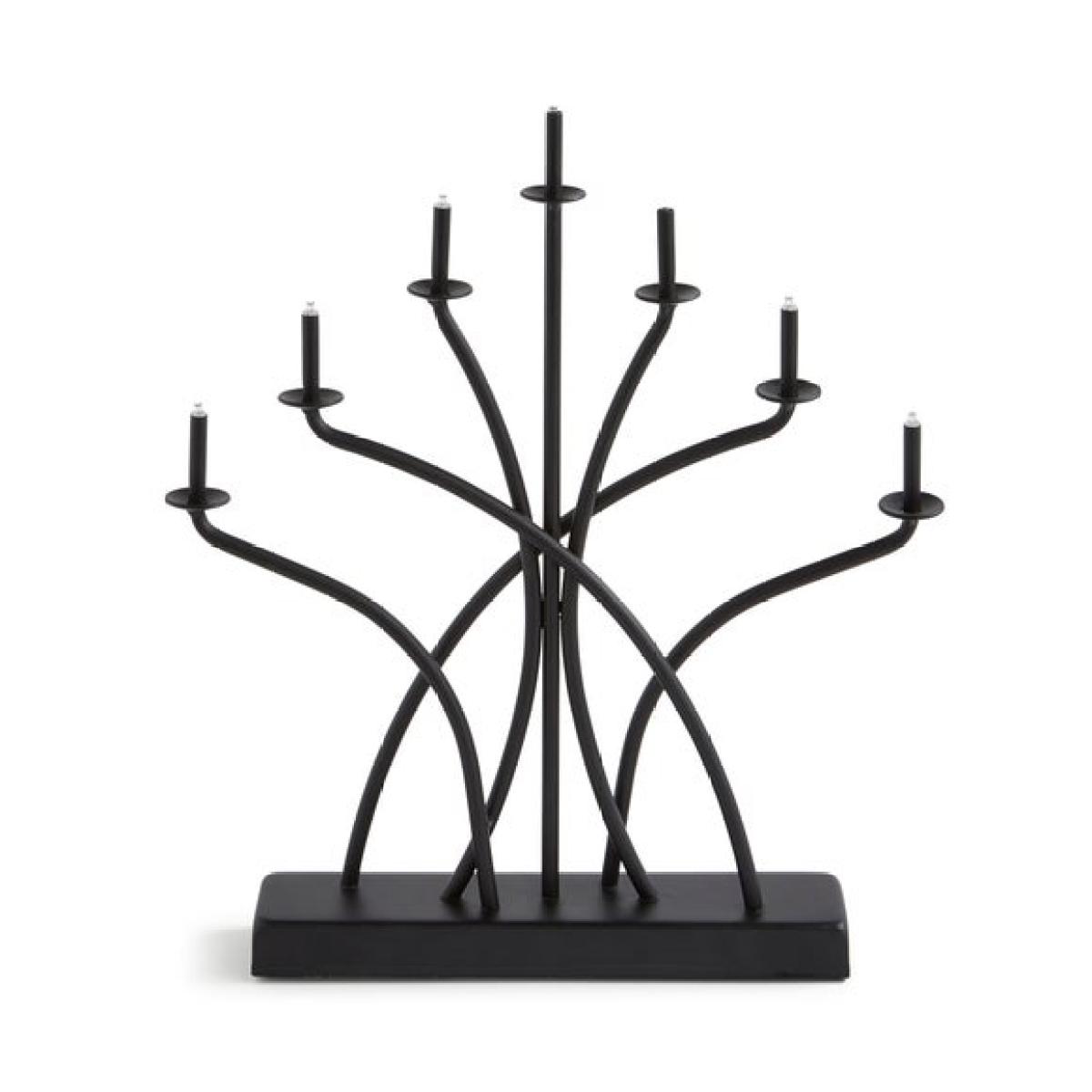 7 LED Light Black Candelabra – image 3