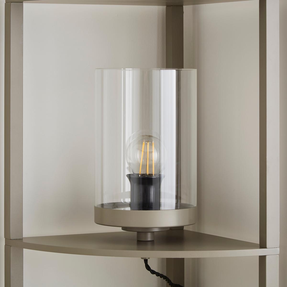 Keates Corner Shelved Floor Lamp Mole (Brown) – image 3